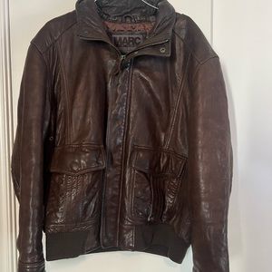 Vintage leather jacket